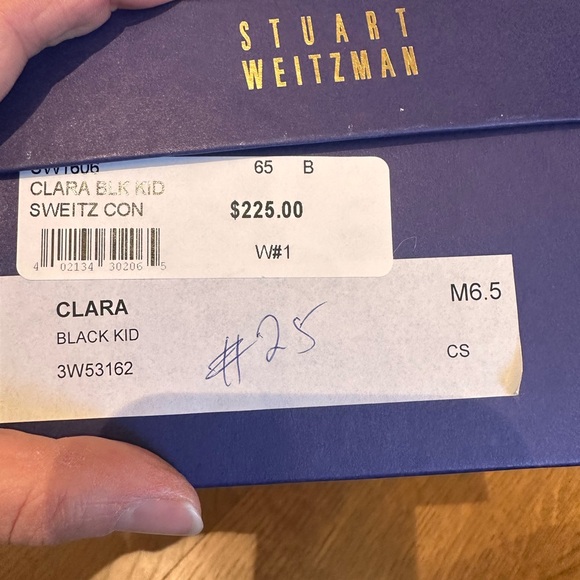 Stuart Weitzman Black Women's Shoes - Picture 8 of 8